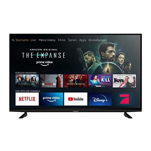 Grundig Vision 8 - Fire TV (49 VAE 80) 123 cm (49 Zoll) Fernseher (Premium Ultra HD, Alexa-Sprachsteuerung, HDR) [Modelljahr 2020]