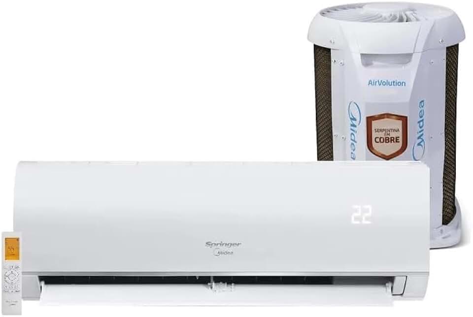 Ar Condicionado Split Midea 9.000 BTUs AirVolution Frio 42AFFCI09S5 - 220 Volts
