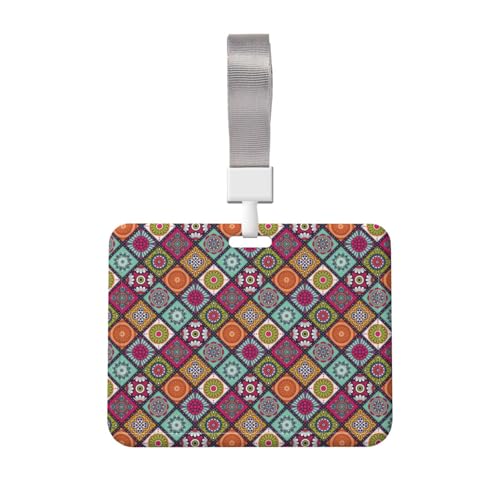 名札ケース ペイズリー ヴィンテージ ネームホルダー 名刺ホルダー IDカードケース パスケース IDカードケース おしゃれ カードホルダー バッジホルダー 首掛け 吊り下げ名札 定期入れ 名刺入れ 旅行用品 学生証 贈り物