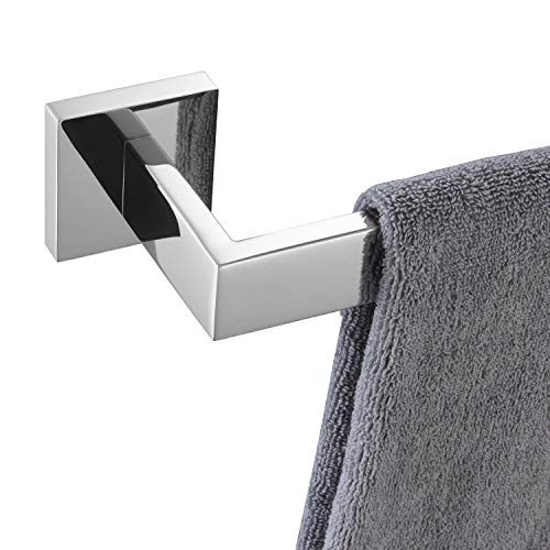 KOKOSIRI 24-Inch Single Towel Bar, Bathroom Kitchen Towel Holder, Wall Mounted SUS304 Stainless Steel Towel Rack, Polished Chrome, B4003CH-L24 by KOKOSIRI - Used condition - US$23.01