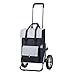 Produktbild Andersen Sondermodell Einkaufstrolley Royal Stahlgestell mit Metallspeichenrad 25 cm und 49 Liter Einkaufstasche Milla blau