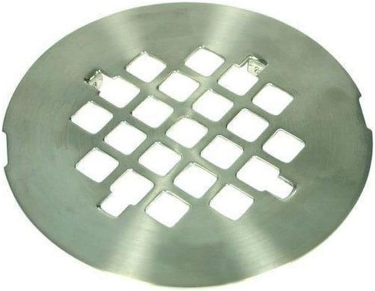 PROFLO PF602 4-1/4" Snap-in Shower Strainer - Brushed Nickel