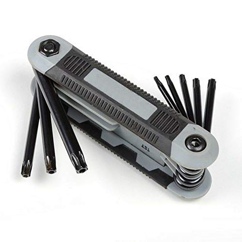 Juego de destornilladores plegables Torx 8 en 1