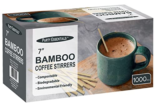 Bamboo Coffee Stirrer Pack