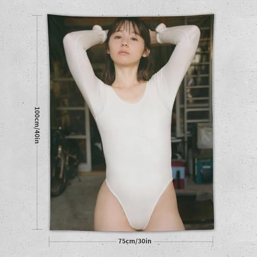 小池里奈 写真集 (1)グラビア画像写真のタペストリー アートパネル ポスター キャンバスウォールアート現代 印刷 版画 壁掛け 壁の絵 部屋飾り30"x40" [2]