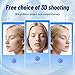 13.3 Inch 3D Digital Skin Analyzer Detector, AI Smart Facial Skin Analysis Machine for Face, 38 Million Pixels, 8 Spectral Facial Moisture Analyzer for Beauty Salon Healthy Skin Care