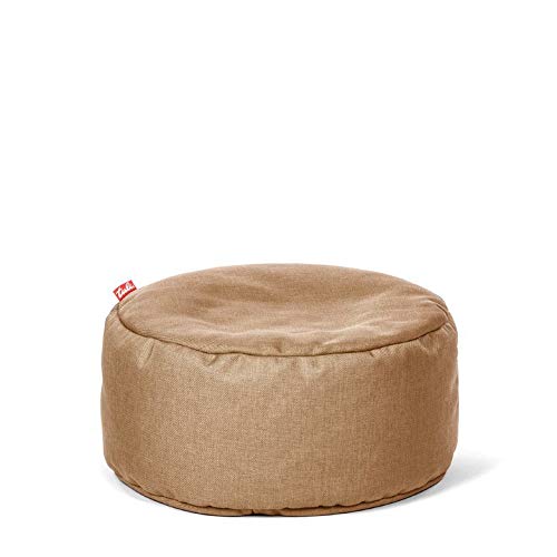 Tuli Puf Funda no extraíble  Universal Amarillo Arena, Tela, Talla única