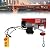 DAJILISHI Electric Hoist - 110V Electric Winch, 1543lbs Capacity,Remote Control, Single/Double Slings, for Lifting in Factories, Warehouses, Construction Sites, and Mines, Durable and Reliable
