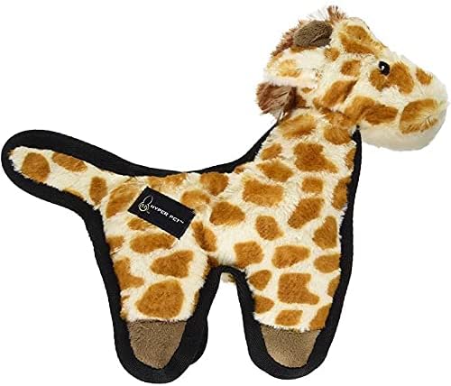 Hyper Pet Tough Plush Giraffe Toy for Dogs