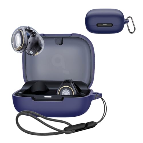 For Anker Soundcore c30i �P�[�X�yLAZIRO�z�_�炩�ȃV���J�Q���̃X�|�[�c�N�[���ȃf�U�C�� �Ռ��z�� �h�� �h�o �y�� �����h�~�p�̃t�b�N�𓋍ڂ��� �X�����\�t�g �P�[�X�J�o�[ �����h�~ Anker Soundcore c30i 