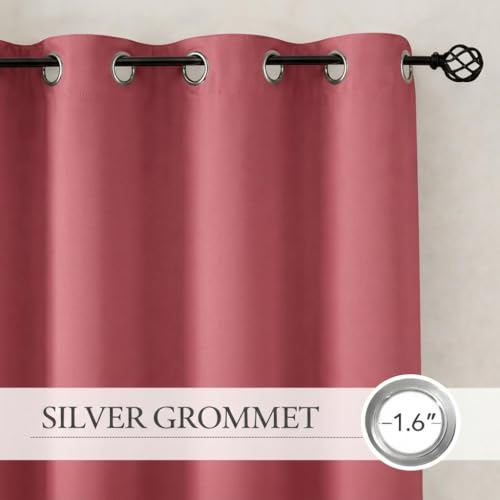 Image of STITCHNEST 'Solis Series' Premium Satin Room Darkening Curtains 7 Feet Long Set of 1 | Door Curtain 7 x 4 Feet | Blocks 70-80% Light | Ideal for Bedroom, Living Room & Home Decor