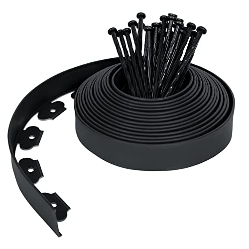 Froadp Flexibler Beeteinfassungen Kunststoff, Beetabgrenzung Garten...