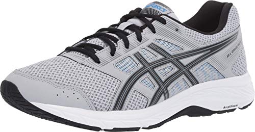 ASICS Men Gel-Contend 5 Running, Mid Grey/Black, 10.5 M US