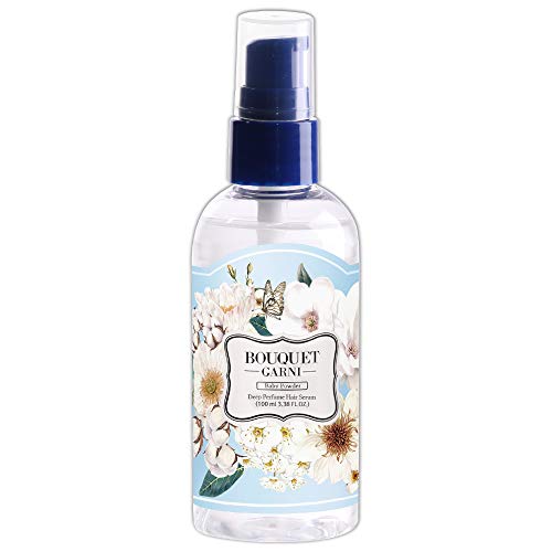 BOUQUET GARNI Deep Perfume Hair Serum Powder - Long Lasting Fragrance Hair Treatment Oils - Hair Care Products for Women - Natrual Oil Hyaluronic Acids provide Deep hydrating - Amino Protein 3.4 Fl Oz