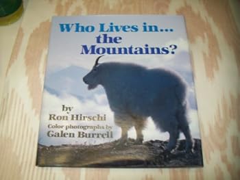 Hardcover Who Lives in the Mountains (Where Animals Live) Book