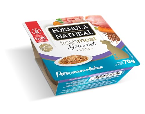 Fórmula Natural Ração Úmida Para Cães Adulto Sabor Peru 70g