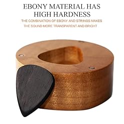 mewmewcat Choix, 2 pièces médiators en ébène avec boîte de Rangement Organisateur médiators Triangle Classique Accessoires de Guitare pour Guitares Classiques acoustiques électriques Basses ukulélé - Les Beatles, Paul McCartney, John Lennon, RIngo Starr, George Harrison mewmewcat Choix, 2 pièces médiators en ébène avec boîte de Rangement Organisateur médiators Triangle Classique Accessoires de Guitare pour Guitares Classiques acoustiques électriques Basses ukulélé – Image 2