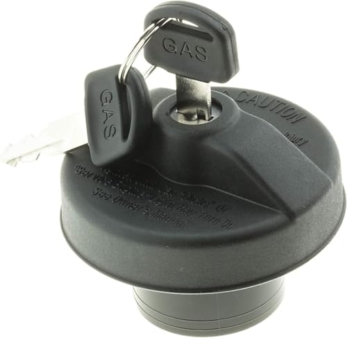 MGC902 Locking Fuel Cap with 2 Keys – Compatible with Ford F150 (2004–2008), F250/F350 Super Duty (2005–2021), Escape, Focus, Ranger, E-Series – Vented Gas Tank Cap Replacement