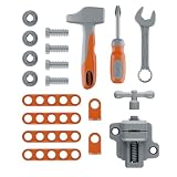 Smoby - Black+Decker - Wózek ręczny Bricolo - Imitacja zabawki - Łatwy do przenoszenia - Zawiera 18 akcesoriów - Od 3 lat - Wyprodukowano we Francji