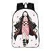 Produktbild Huupps Anime Unisex multifunktionaler Rucksack Schulrucksack Cartoon Casual Rucksack Schultasche Demon Blade