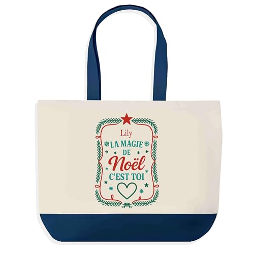 Sac shopping Lily Magie de Noël Planetee sac rectangle idée cadeau insolite