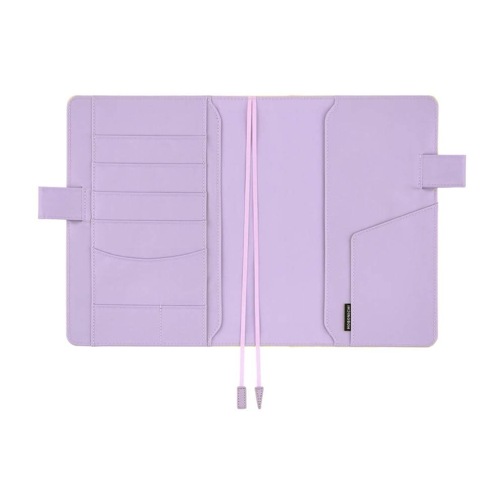 Hobonichi Techo A5 Planner Cover Colors: Honey Lilac (Cousin Size, Cover Only) - Image 4
