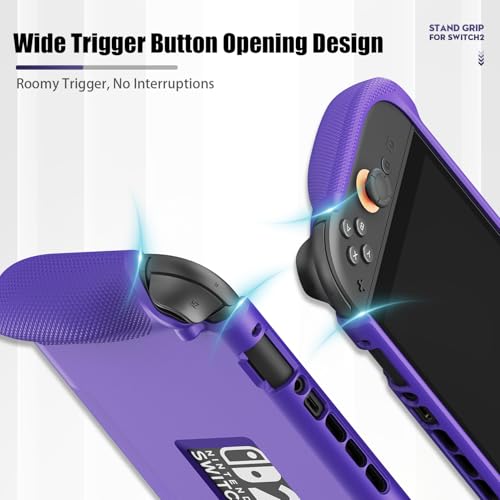 Grip ergonomique Nintendo Switch 2 pour éviter les douleurs aux mains - 6