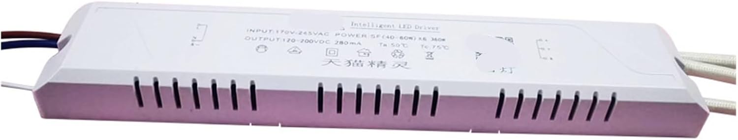 360W Dual-Color Tmall Genie External 40-60W*6 Switch to Adjust Color Temperature and Brightness Intelligent Drive Power Supply