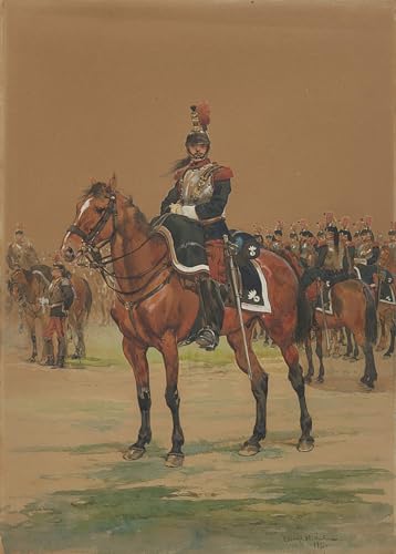 Toile Cuirassier français Jean Baptiste Edouard Detaille chic