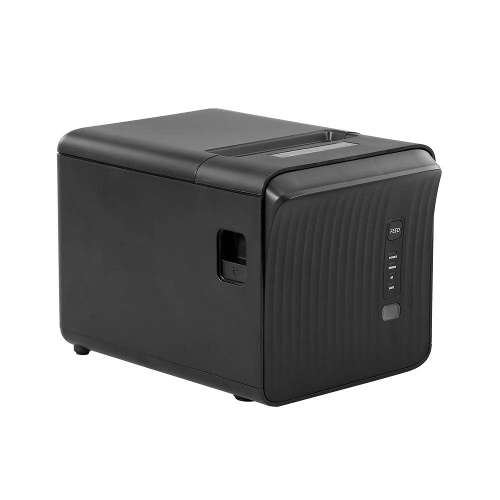 RAISA PRINTECH USB Thermal Printer Receipt Printer 250mm/s | Half Cut/Full Cut |Print Width 72mm | Easy Paper Loading Structure