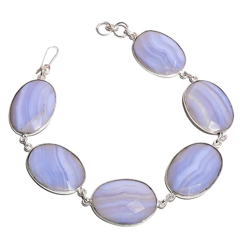 See full amazon price history chart for Natural Gemstone Ethnic Style Bracelet With Adjustable Length For Unisex | Wedding Bracelet (Agate, Quartz, Crystal,Chalcedony, Black Spinel) (Blue Lace Agate) Natural Gemstone Ethnic Style Bracelet With Adjustable Length For Unisex | Wedding Bracelet (Agate, Quartz, Crystal,Chalcedony, Black Spinel) (Blue Lace Agate) (B0CKP35N5V) Amazon Price History, Amazon Price Tracker