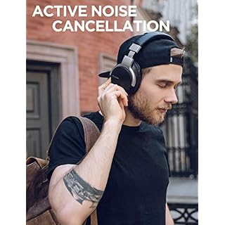 Mixcder E7 Casque sans Fil Bluetooth à Réduction de Bruit Active avec Micro, Audio Stéréo et 50H de Musique, Noir - Les Beatles, Paul McCartney, John Lennon, RIngo Starr, George Harrison Mixcder E7 Casque sans Fil Bluetooth à Réduction de Bruit Active avec Micro, Audio Stéréo et 50H de Musique, Noir – Image 2