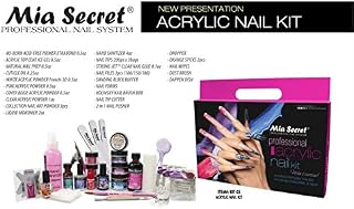 Mia Secret Professional Acrylic Nail kit For Beginners & Students (Kit-03)