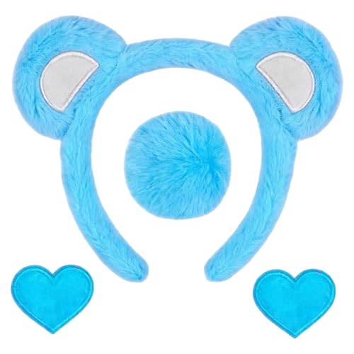Bear Ears – Plush Headband And Tail Set for Costume