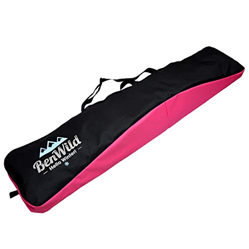 Rawstyle Sac de Snowboard Taille XXL 170 cm, Schwarz-Pink, 170 cm Cover