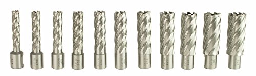 Steel Dragon Tools® 13Pc. High Speed Steel Hss Annular Cutter Kit 2" Depth And 7/16 In. To 1-1/16 In. #TOP1