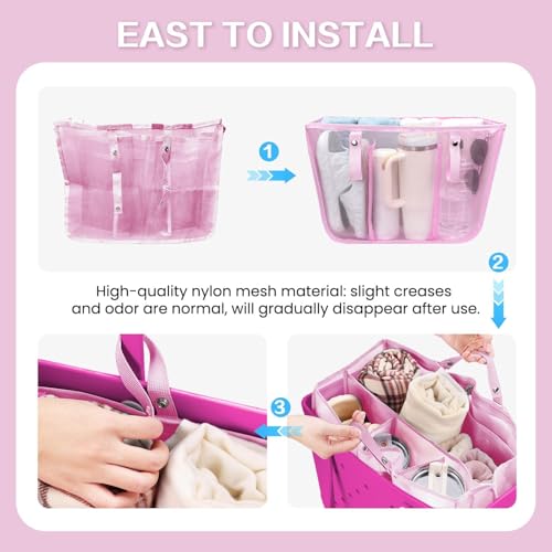 Image of XYFuuee Beach Bag Organizer Insert for Large Simple Modern Bag Accessory