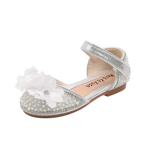 Toddler Princess Dress Up Shoes Girls Dress Shoes Soft Sole Wedding Mary Jane Princess Shoes for Kid Toddler