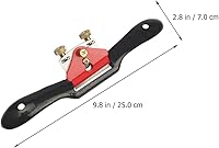 Vista 2 de Angoily Juego de herramientas de carpintería Cepilladoras para carpintería Cepilladora manual Herramienta de descorteza de escofina de madera