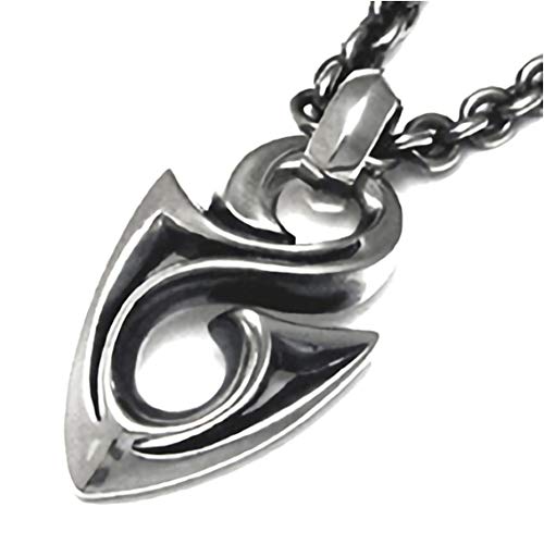 [エムズコレクション] シルバー925 ラージ アンカー ネックレス(チェーン付きペンダントトップ) 錨 重厚感 メンズ