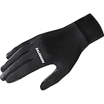SALOMON Cross Warm Guantes Unisexo Trail Running S...: Calidez comprimible que funciona con el móvil. Los tejidos para pantallas táctiles te permiten utilizar tu smartphone con los Guantes Unisexo Trail Running Senderismo MTB,puestos. Estos Guantes Unisexo Trail Running Senderismo MTB,están diseñados par...
