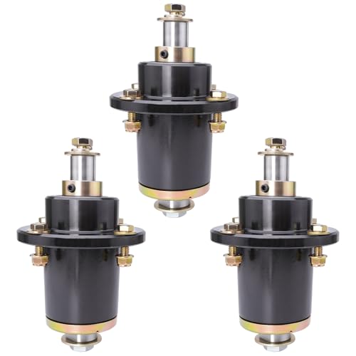 037-6015-50 Spindle Assembly for Bad Boy CZT 42" 48" 50" 52" 54" 60" Deck ZT 50" 60" Deck ZT Elite/ZT Elite Limited 54" 60" Pup Pup Lightning 48" 52" 60" 72" Deck Replaces 037-6015-00 (3-Pack) by JSXDNWYJ - Used condition - US$60.48