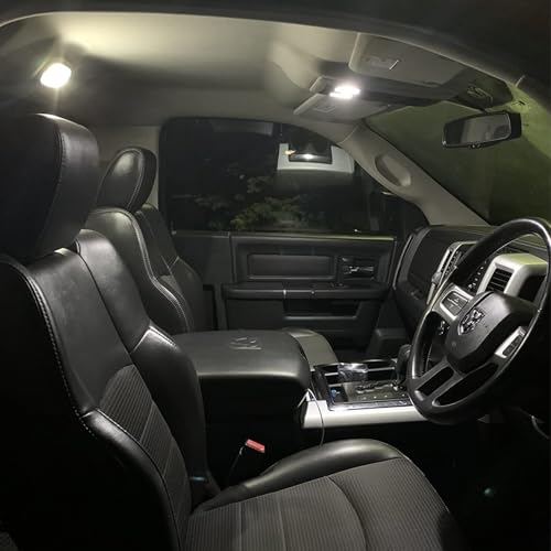 Kit LED interior para Dodge Ram 2019-2021, 12 piezas blanco 6000K miniatura 5