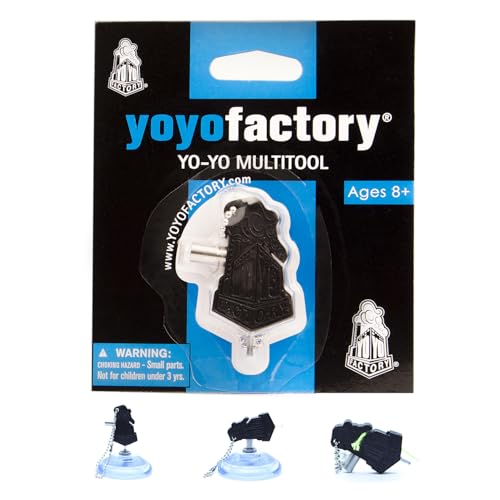 YOYO FACTORY Multitool – Essential Yo-Yo Tool for Professional YoYos, Kids YoYos, and Trick Yo-Yo Maintenance