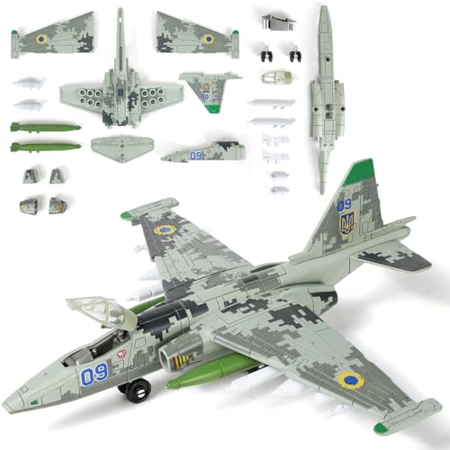 SEBUNAS SU-25 Frogfoot in scala 1:72, kit di montaggio in plastica altamente dettagliato, riproduzione accurata con schema di verniciatura, regalo scelto dal collezionista per adulti