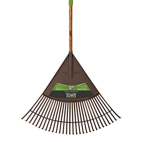 Ames 2915712 Poly Leaf Rake With Hardwood Handle, 72-Inch #TOP1