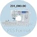 Embroidery designs 291,000 Children PES Format Characters Embroidery Designs for Brother Machine PES Format New 16GB USB Memory