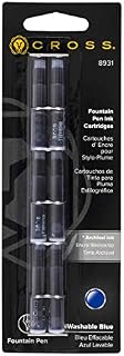 Cross Ink Cartridges (Deletable) Blisterkarte Mit 6 Stück Blau