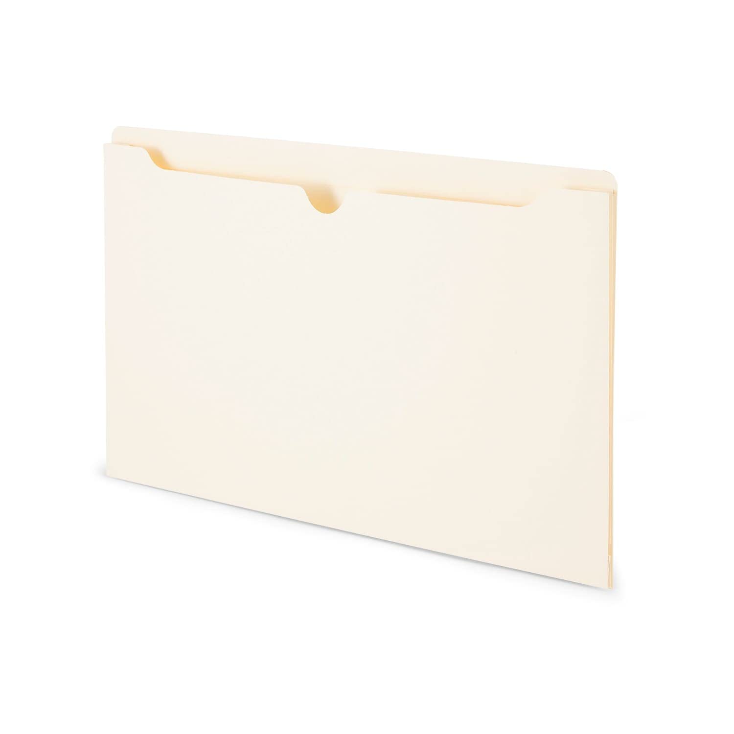 Staples 119255 Manila File Jackets w/Reinforced Tab Legal 1 1/2-Inch Expansion 50/BX