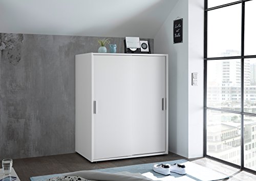 Stella Trading CASE Halbhoher Kleiderschrank ideal für Dachschräge -...